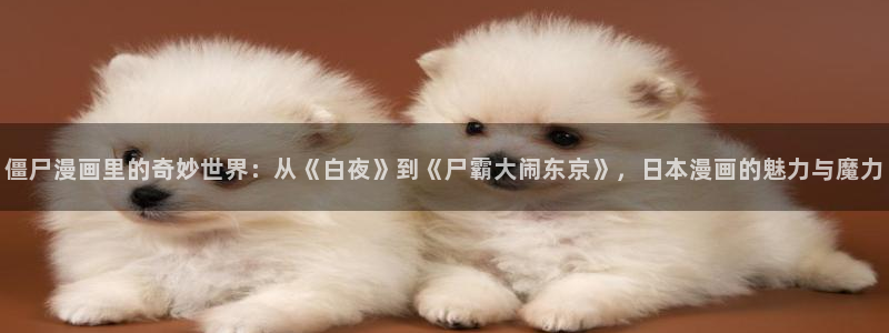 虫虫漫画免费阅读下拉式漫画：僵尸漫画里的奇妙世界：从《白夜》到《尸霸大闹东京》，日本漫画的魅力与魔力