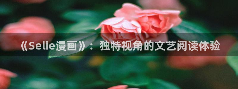 虫虫漫画入口网站：《Selie漫画》：独特视角的文艺阅读体验